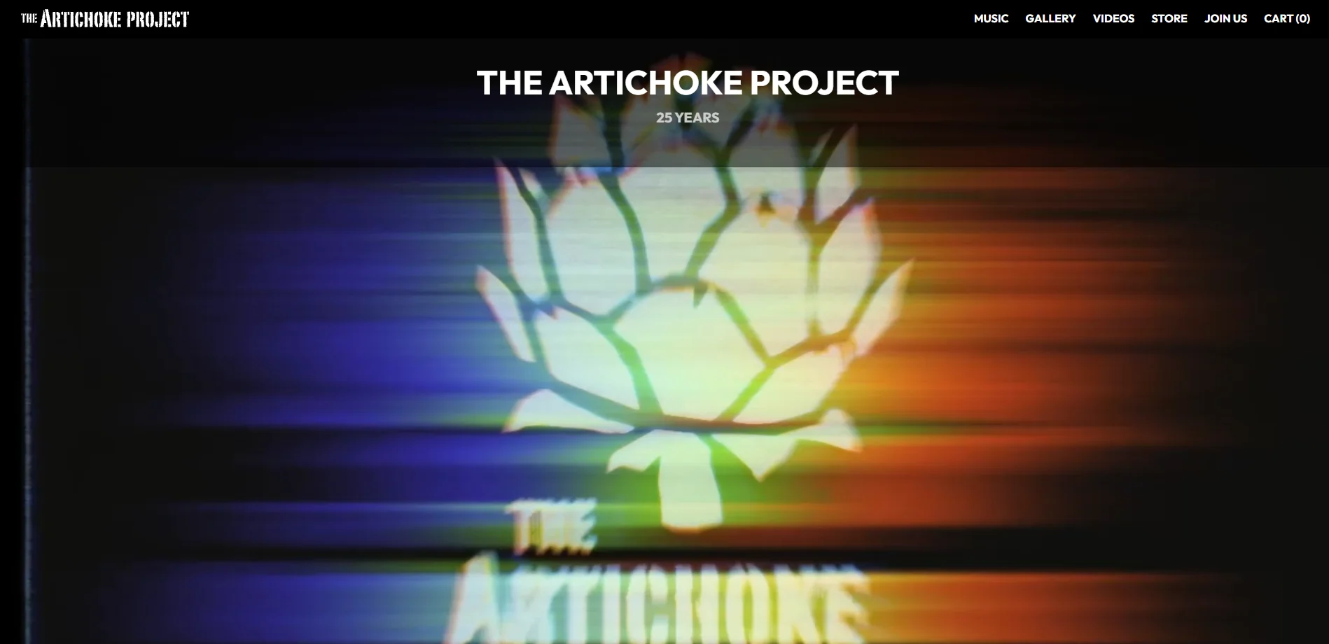 The Artichoke Project website