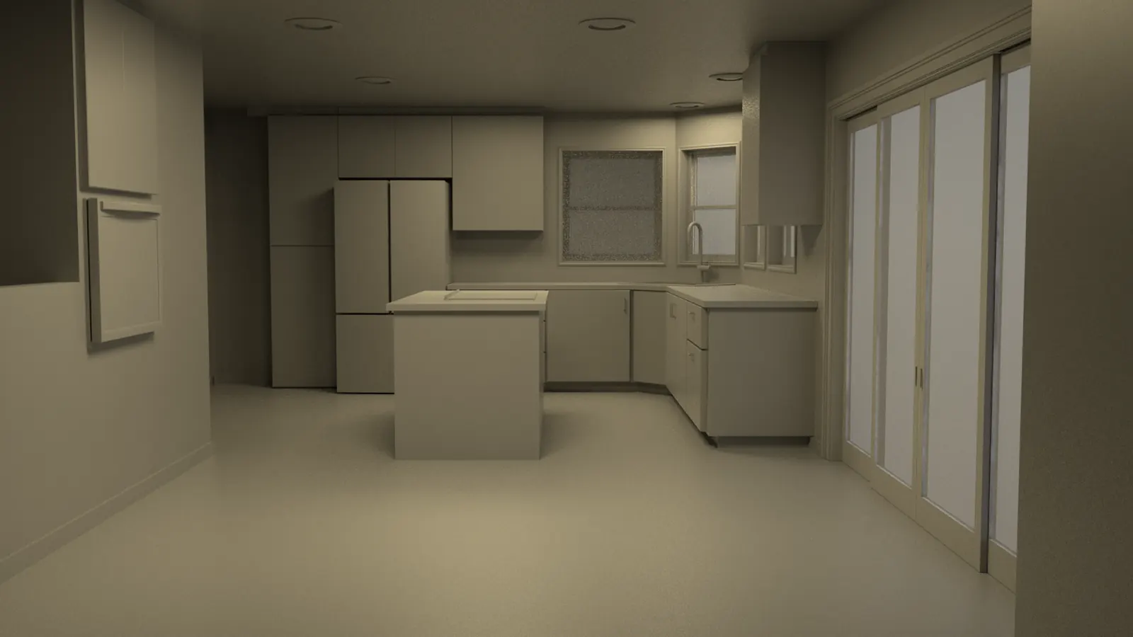 TRIVĒVO residential interior visualization