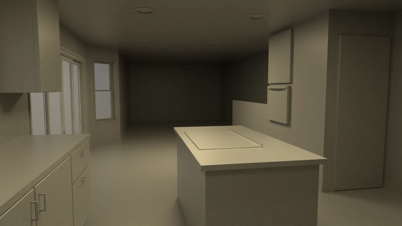 TRIVĒVO residential interior visualization third view